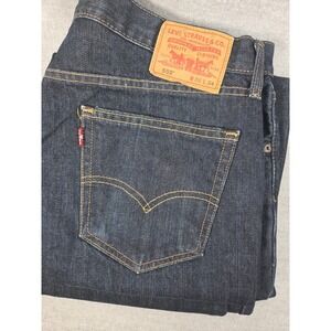 Levis‎ 559 Jeans 36x34 Dark Wash Denim Straight Leg Casual Relaxed Fit Comfort